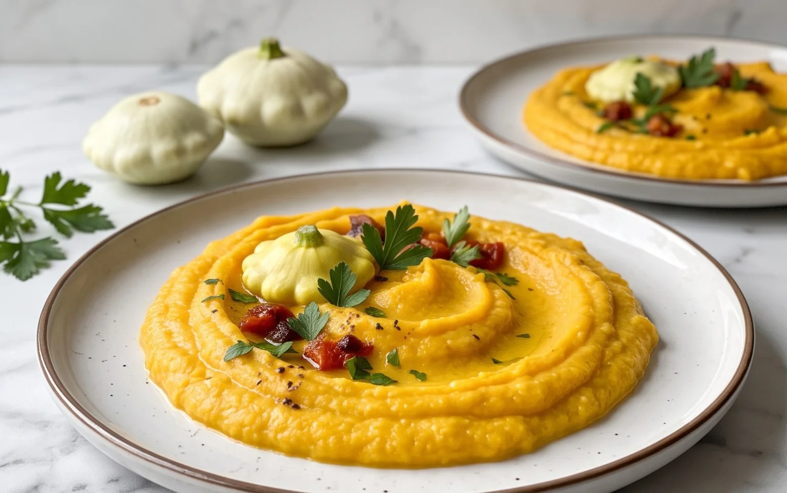 Purée de pâtisson : recette onctueuse et raffinée