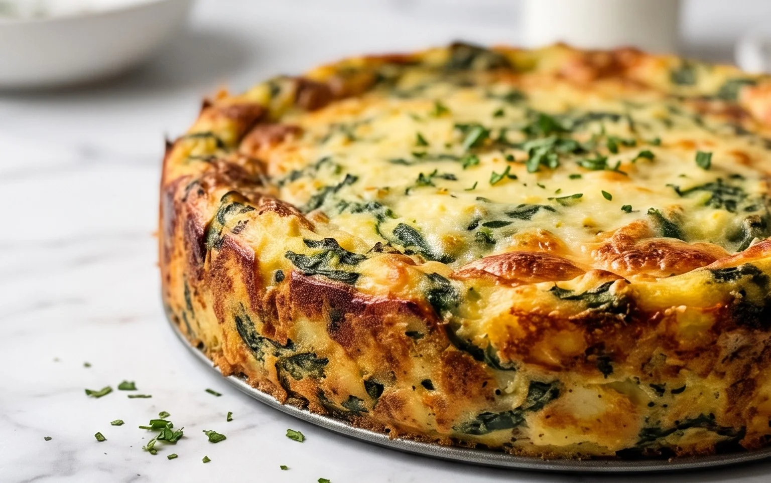 Sformato de pommes de terre et épinards végétarien
